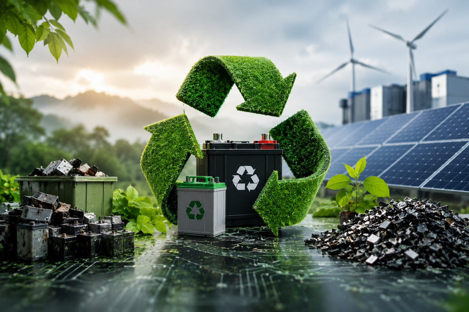 Sustainable Industry Wind Turbines
